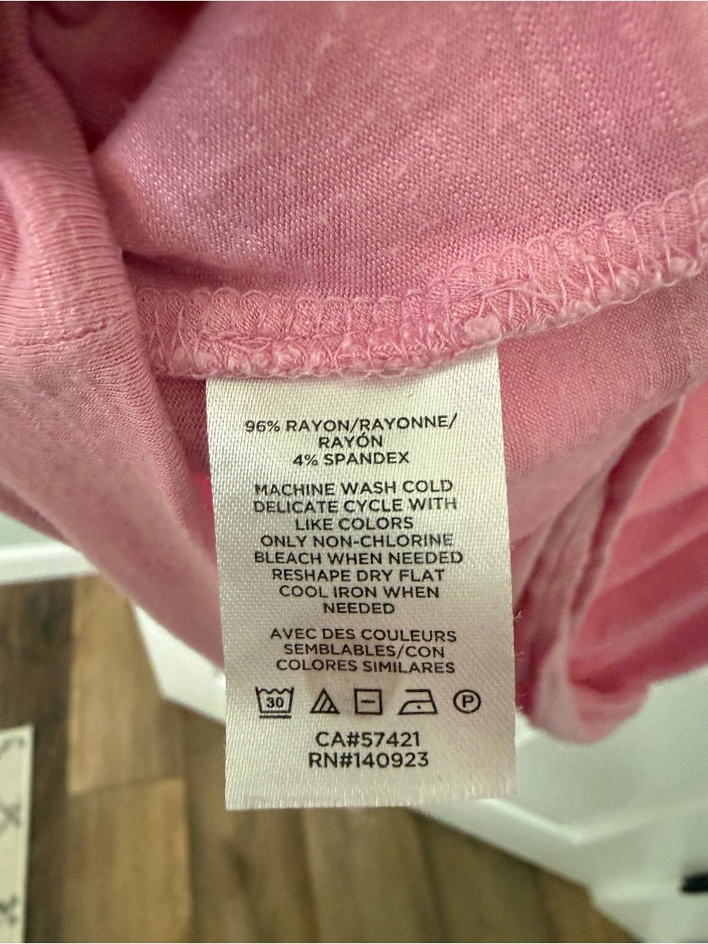 Loft Outlet Pink Tank XL - Picture 4 of 5